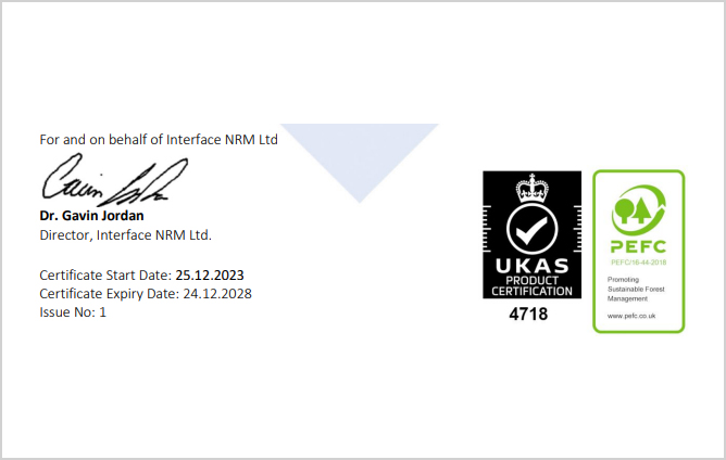 Our PEFC Certification